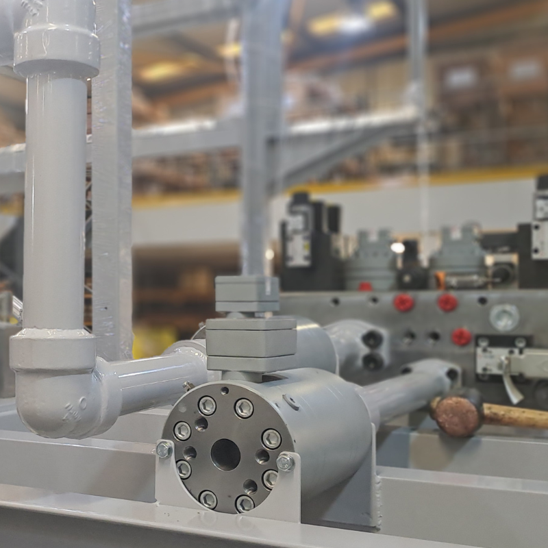 Advanced Testing Facility for Hydraulic Motors and Drives